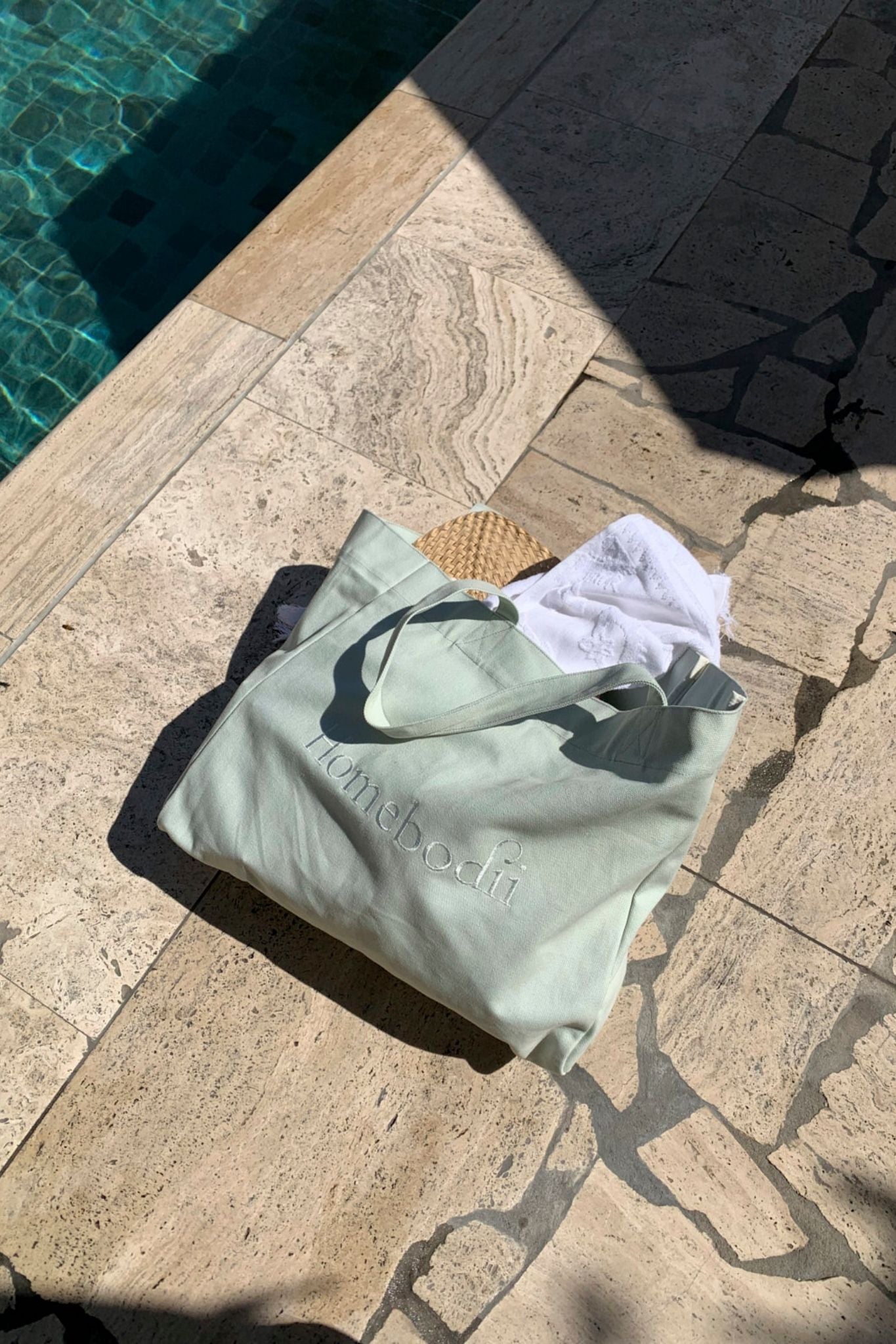 Homebodii Weekender Tote Sage | Homebodii