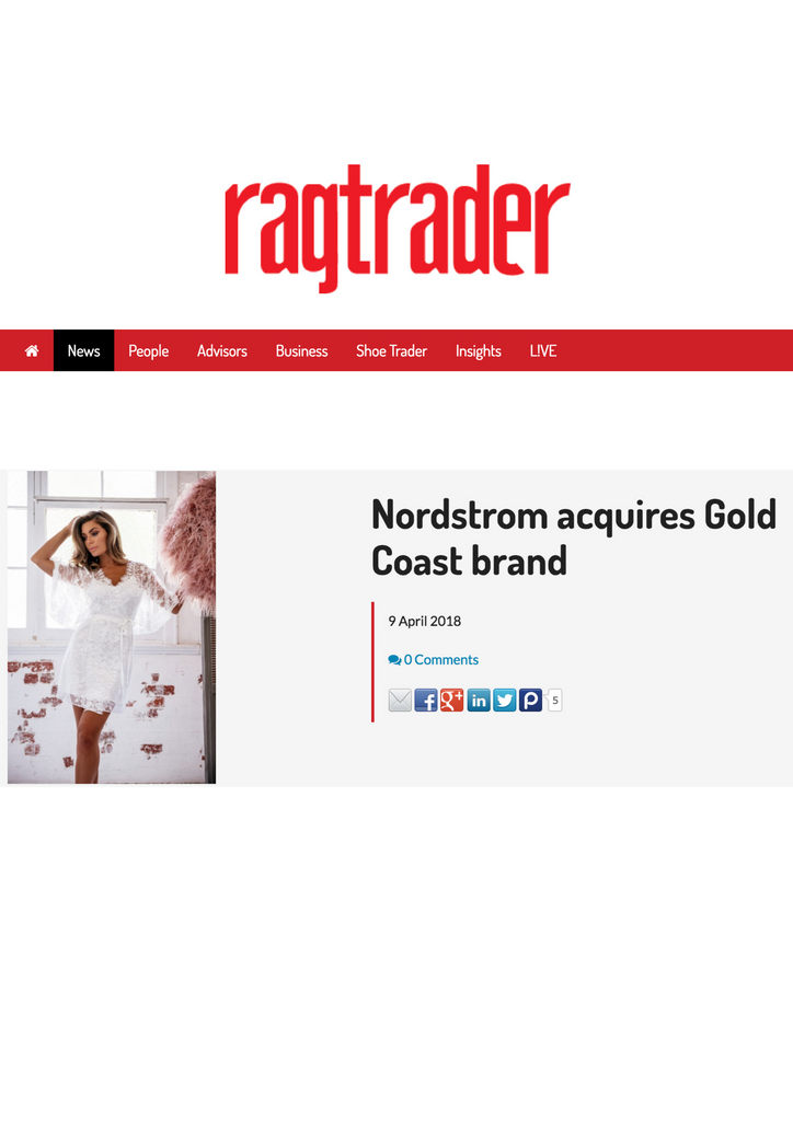 Ragtrader: Nordstrom Acquires Gold Coast Brand