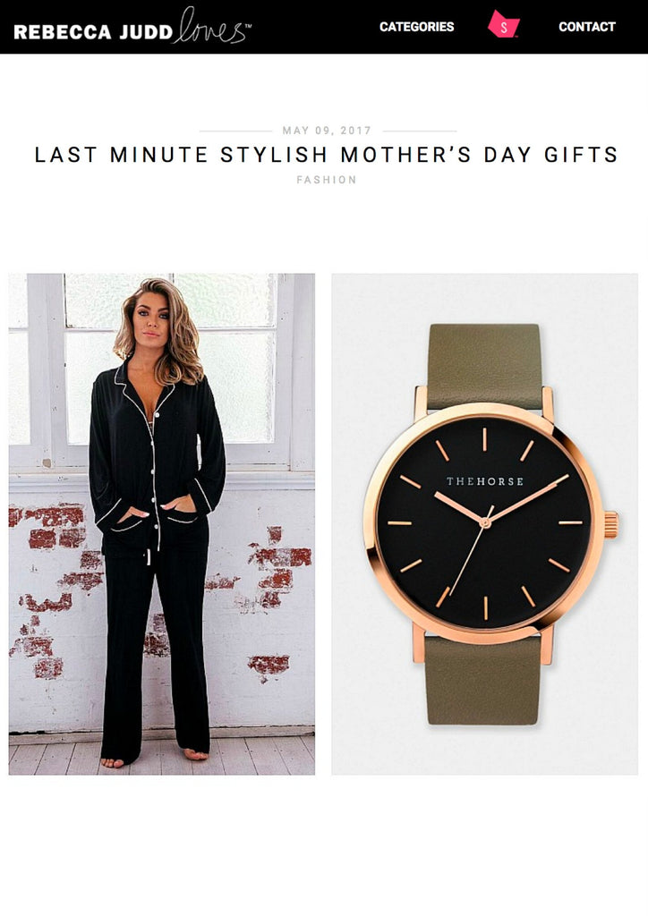Rebecca Judd Loves: Last Minute Stylish Mother's Day Gifts