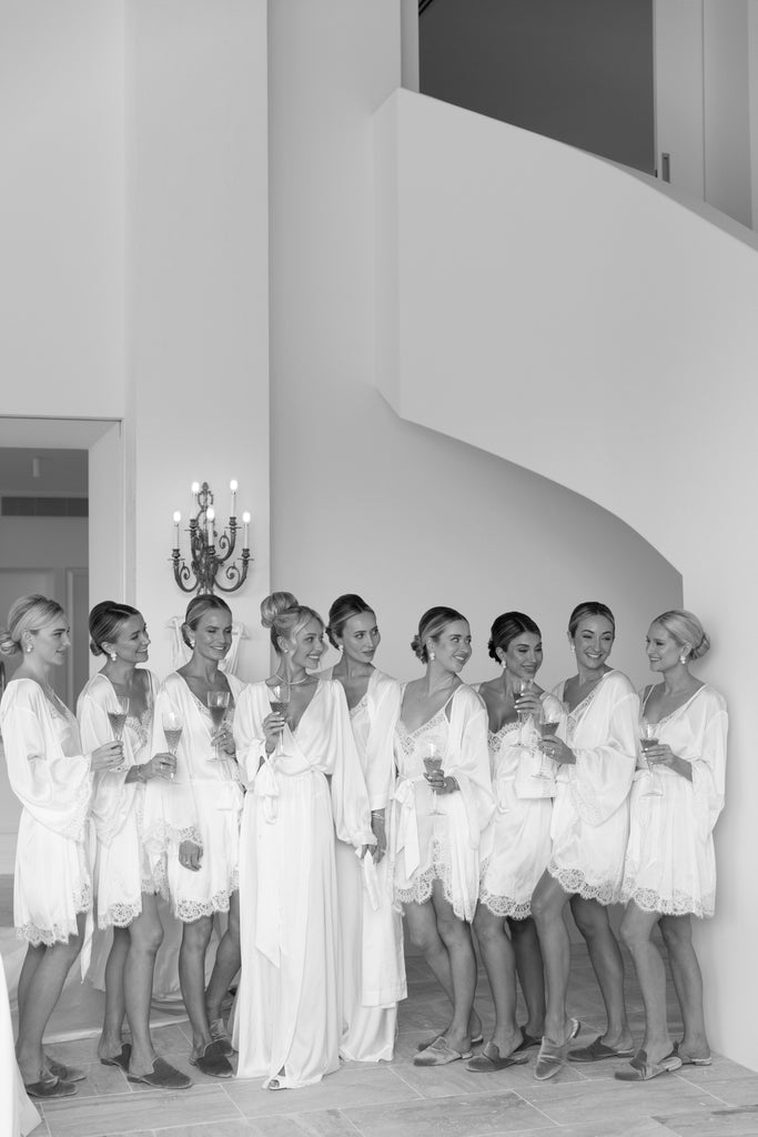 Bridesmaid Robes for Pre-Ceremony Festivities (and Pictures!) that You and Your Photographer Will Love 