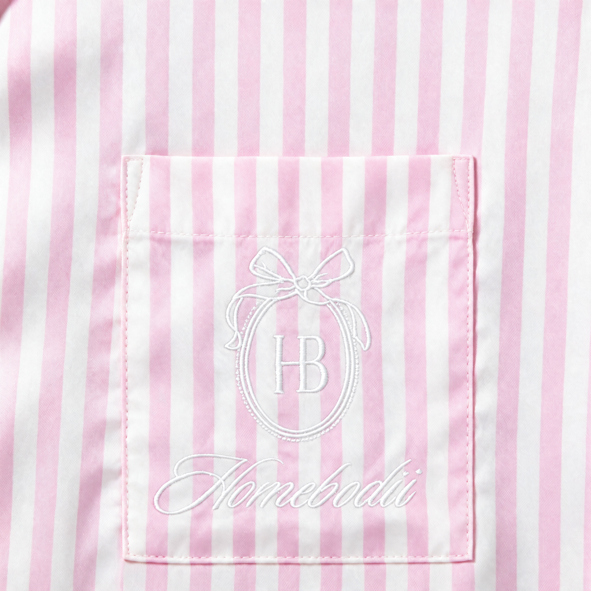 Conjunto de Pijama Adeline Tencel™ - Rayas Rosas