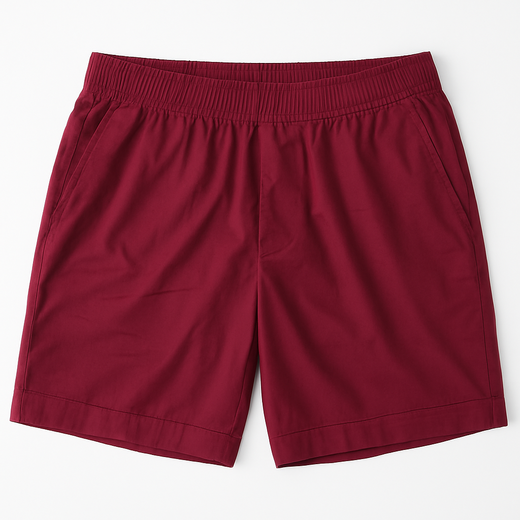 Grace Mens Boxer Shorts - Burgundy with Burgundy – Homebodii AU