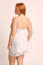 Luxury Satin Eggshell Blue Slip | Homebodii