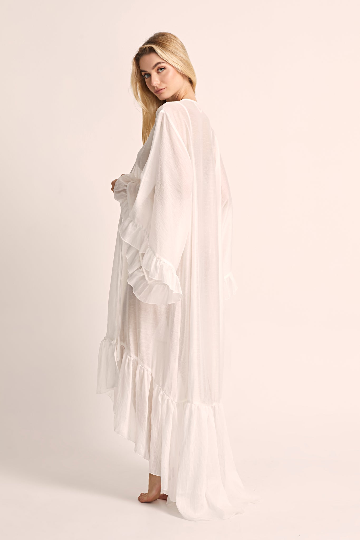Gaylene Luxury Linen Bridal Robe Homebodii Homebodii AU gaylene-luxury-linen-bridal-robe-homebodii-homebodii-au