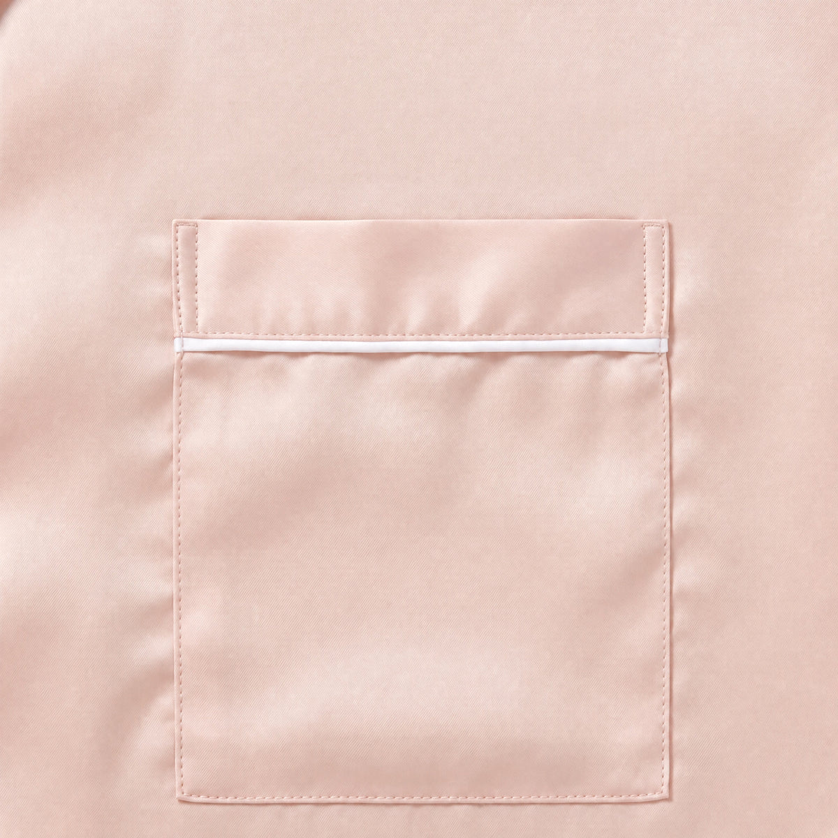 Conjunto de pijama Grace Lounge - Rosa claro con ribetes blancos