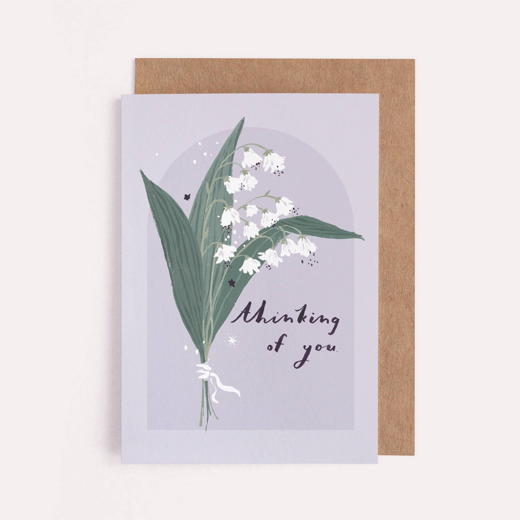 Thinking Of You Flowers Card | Thinking Of You Card | Homebodii