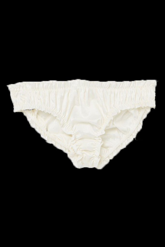 Astra Frill Panties White | Homebodii