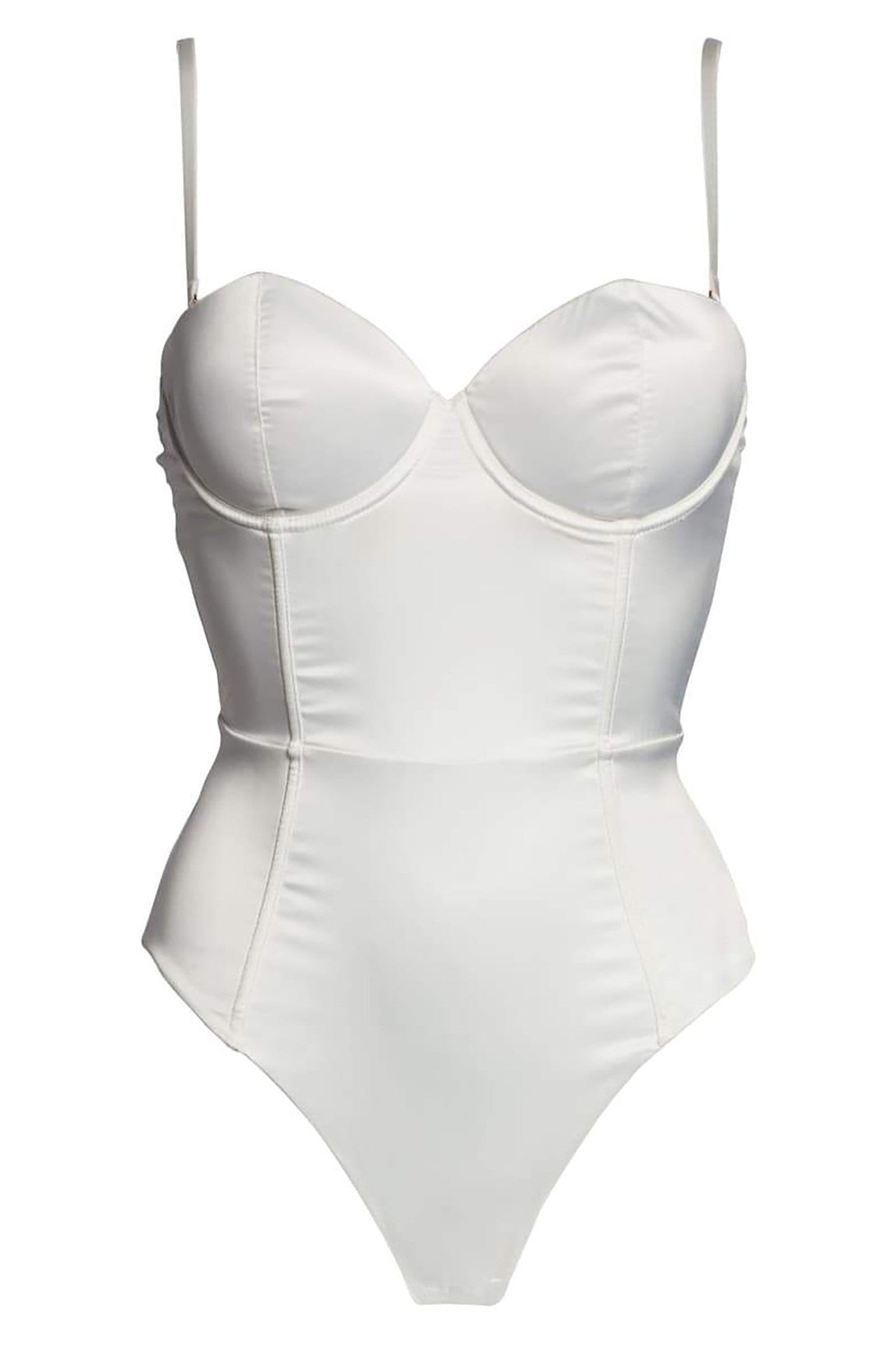 Brooklyn Bodysuit White | Homebodii