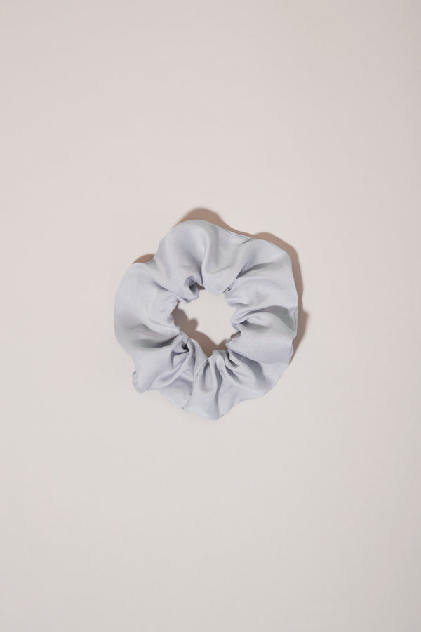 Eva Tencel™ Scrunchie  Eggshell Blue | Homebodii