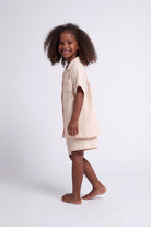 Piper Bubble Cotton Personalised Childrens Short Pyjama Set  Blush | Homebodii