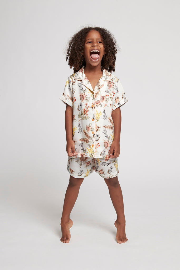 Australiana Kids Viscose Pyjama Set | Homebodii