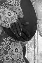 Georgina Long Lace Bridal Robe | Homebodii