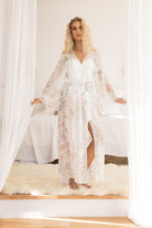 Sofia Chiffon Maxi Robe | Homebodii